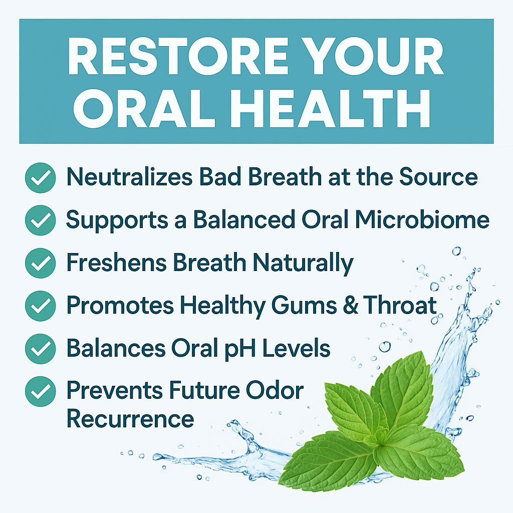 Aliento Cero ® - Probiotico Oral para Mal Aliento